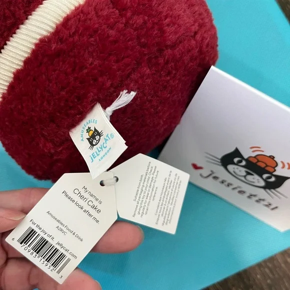 Jellycat Amuseables Cheri Cake A2RVC Valentine's 100% Authentic NWT US SHIP FAST - Picture 6 of 7